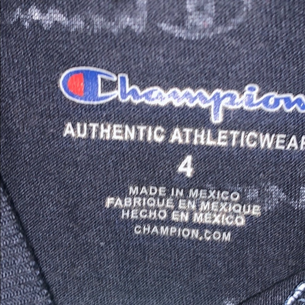 Boys Brand New Champion Shirt in Navy Blue